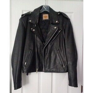 Vintage 90s Hard Rock Cafe Live Orlando Leather Moto Biker Jacket Men’s Size M